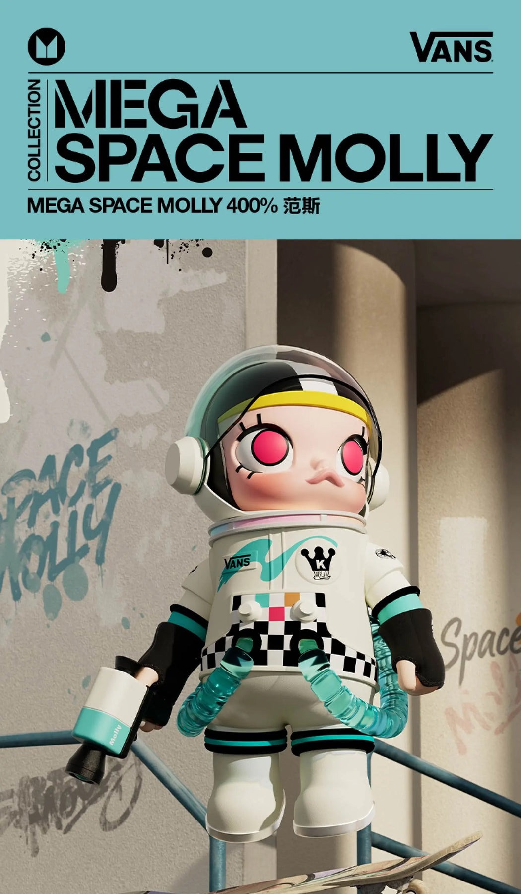 Molly Vans 400% POPMART CHÍNH HÃNG GIÁ TỐT GIAO NHANH