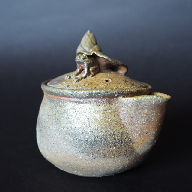 備前焼／宝瓶／蛙／桐箱付き／末石窯／末石泰節／築都 | 末石窯