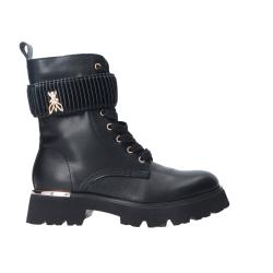 Patrizia Pepe Girl Anfibi PPJ976 Polacco vitello con strappo Nero