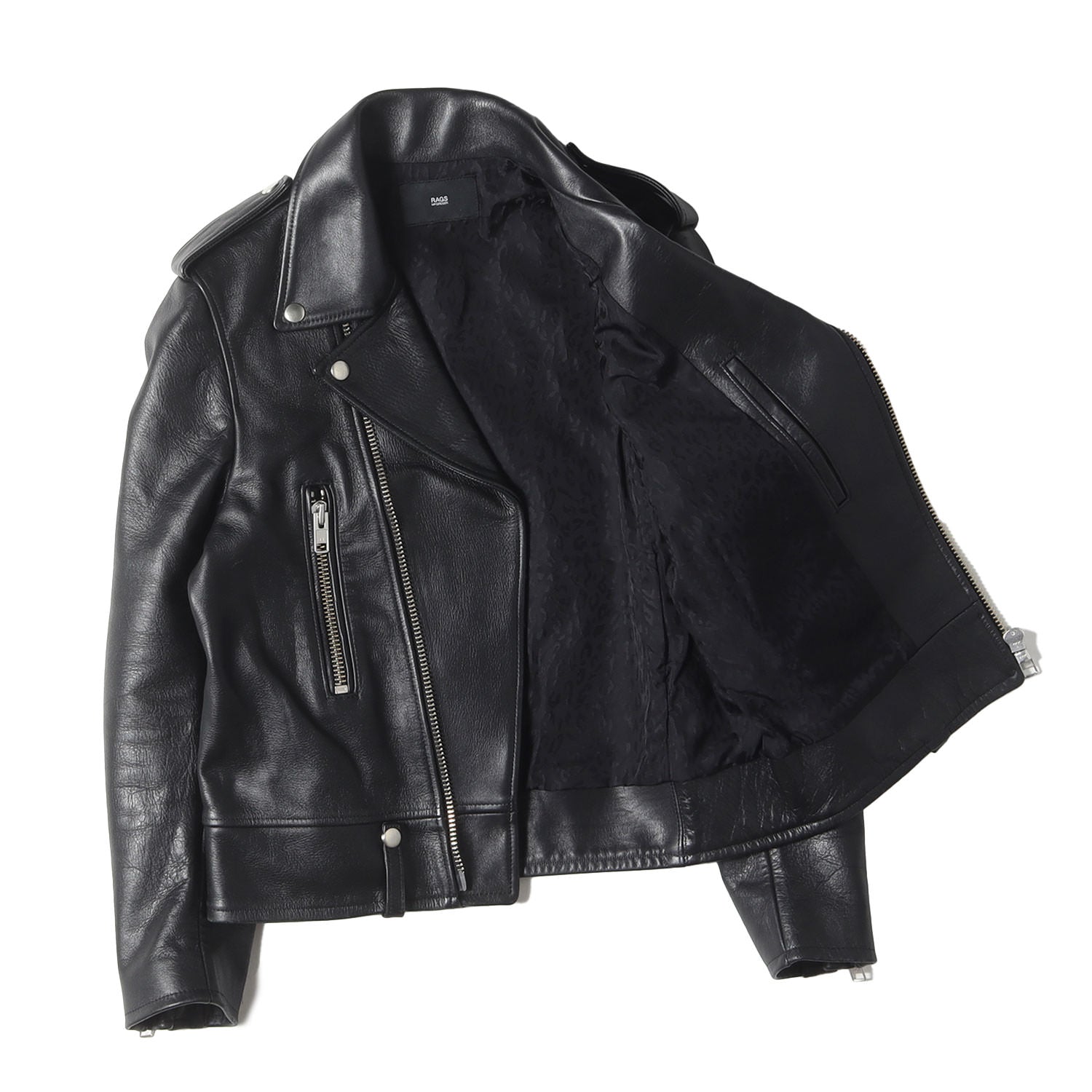 Rags McGREGOR (ラグスマックレガー) レオパードライニング レザー