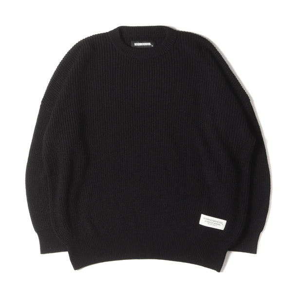 NEIGHBORHOOD (ネイバーフッド) 21AW オーバーサイズ ニット セーター