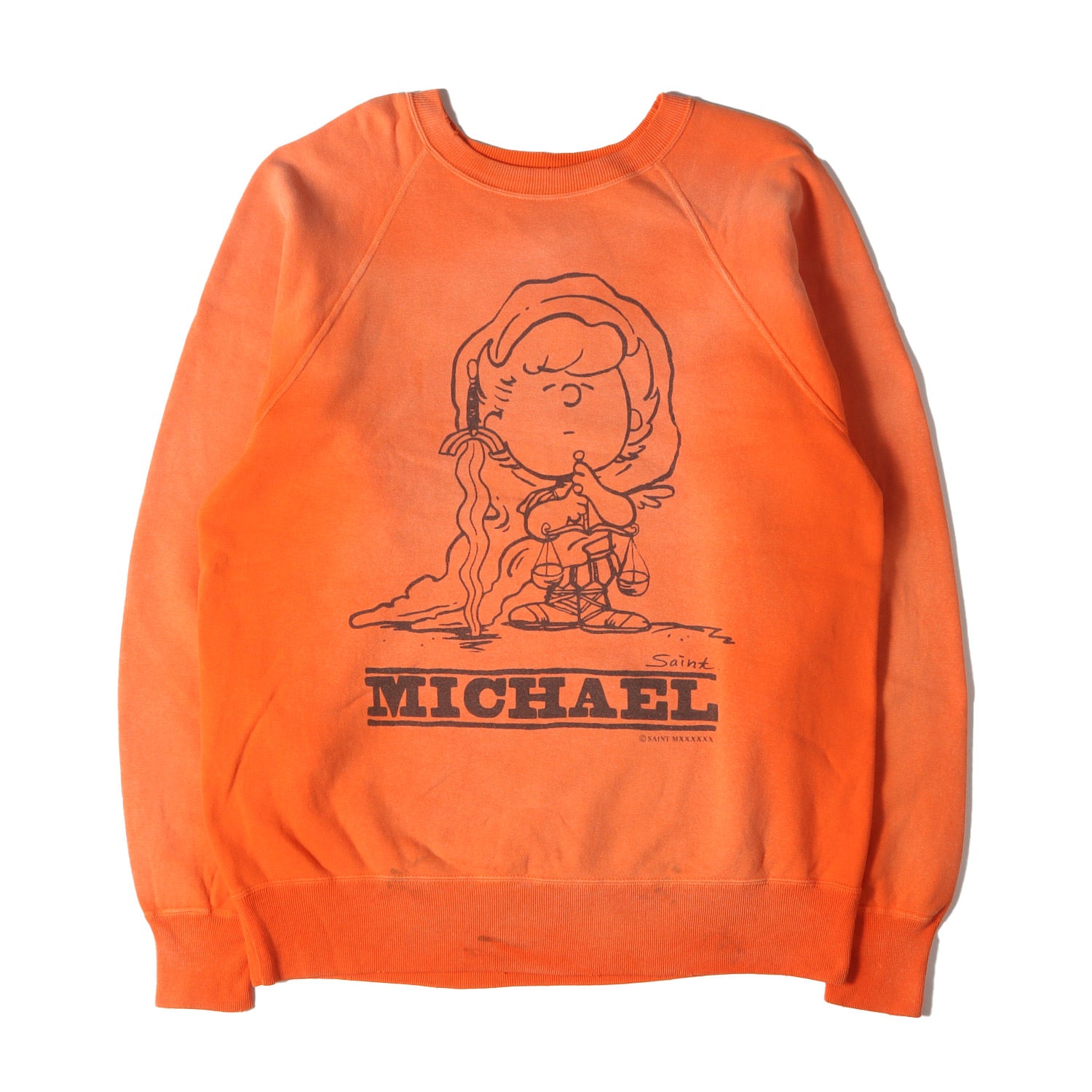 SAINT MICHAEL (セントマイケル) 23AW ヴィンテージ加工 スヌーピー