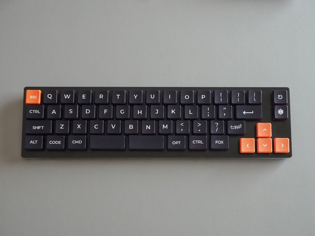 ロウスタッガード配列キーボード Oyamada Chaco - Daraku-Neko - BOOTH