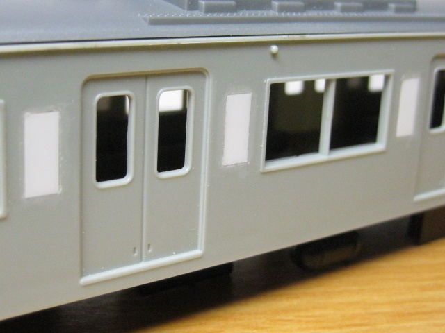 HO)103系戸袋窓埋めプラ板キット(4両分・130片) - 工芸社 kougeisya