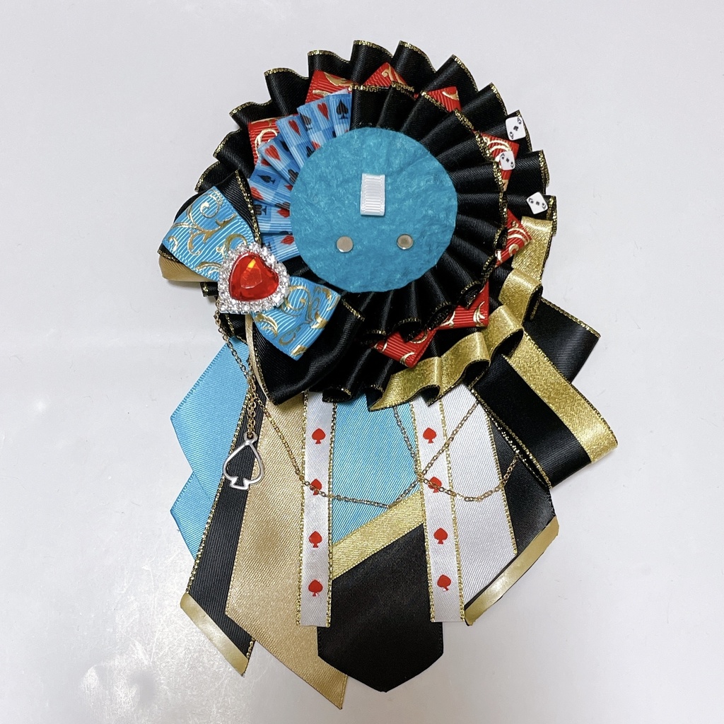 1点物＊痛ロゼット 缶バッジロゼット 天城一彩 ALKALOID - えむリボン