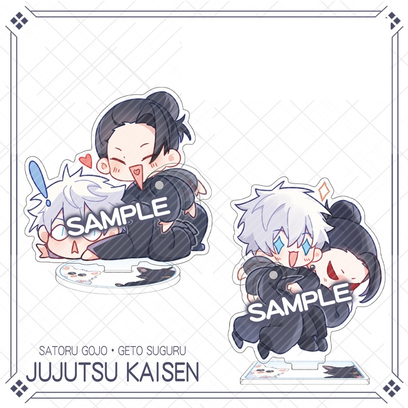 呪術廻戦 五条悟 夏油傑 アクリルスタンド - 呜喵王的店 - BOOTH