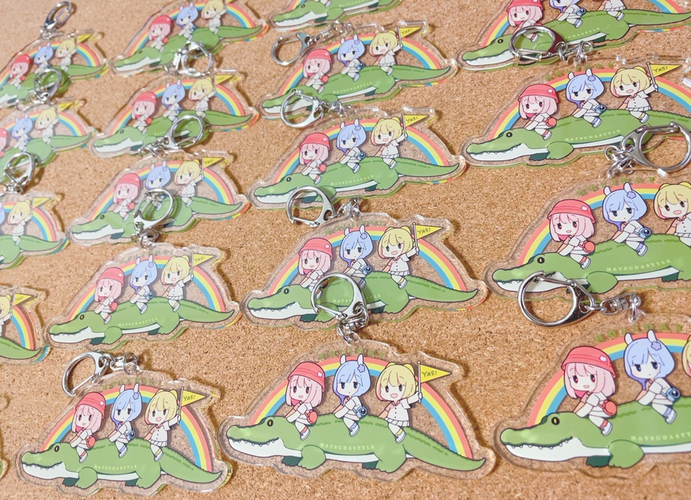 お蔵出し】🐊アクリルキーホルダー🐊【特別価格】 - matsudastyle - BOOTH