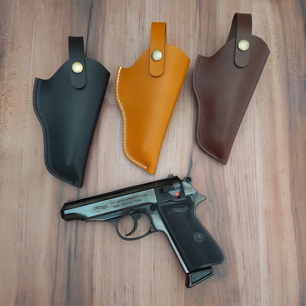 受注製作】レザーホルスター マルシン ワルサーPP対応 - Atelier Wild