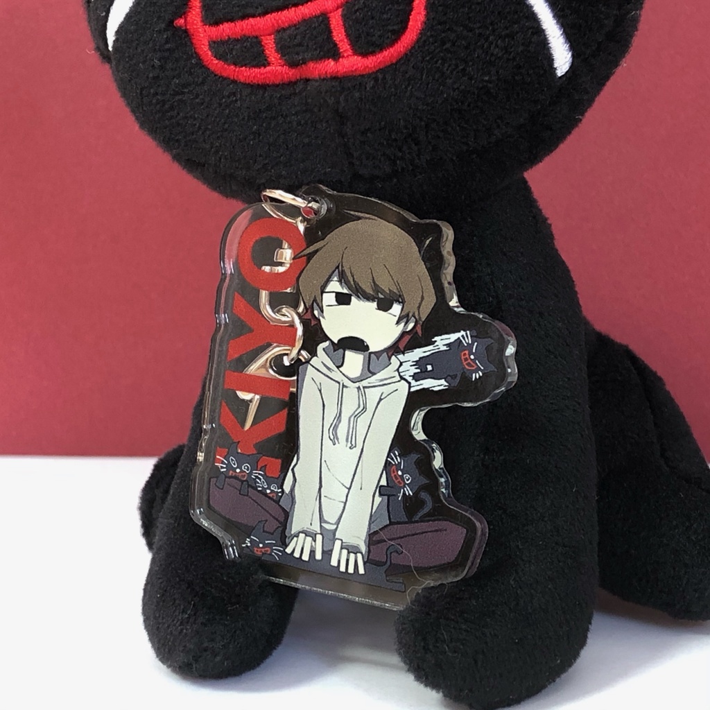 キヨ＆キヨ猫アクリルキーホルダー - すりーぷそるじゃ - BOOTH
