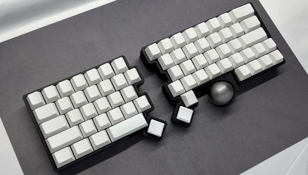 y*e様 conductor コンダクター 無線分割キーボード トラックボール