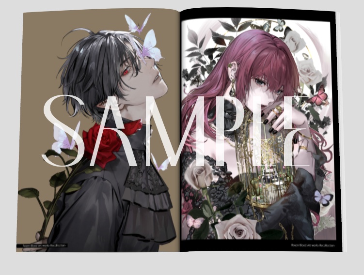 画集（B5） RosenBlood -Recollection- - FIORETTI出張所 - BOOTH