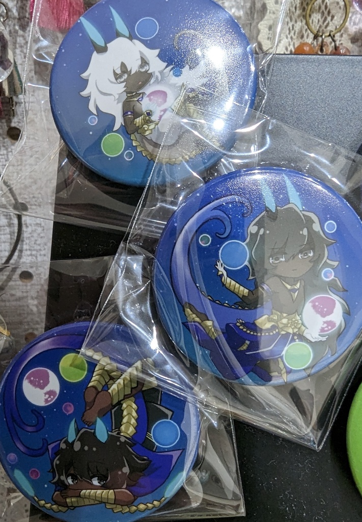 アルジュナオルタ缶バッチセット - 温かい果実の店 - BOOTH