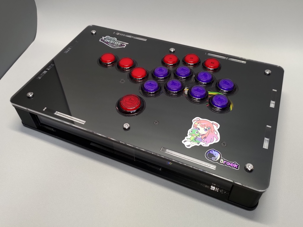 受注生産コンパクトレバーレスケース(中サイズ)マウンター付き - くろ