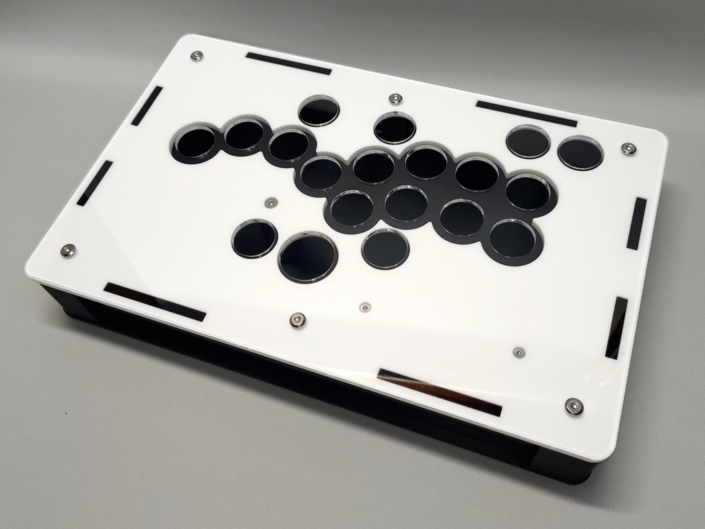 中型多ボタンレバーレスタイプ2（ストッパー式メカクシキャップ3個付き