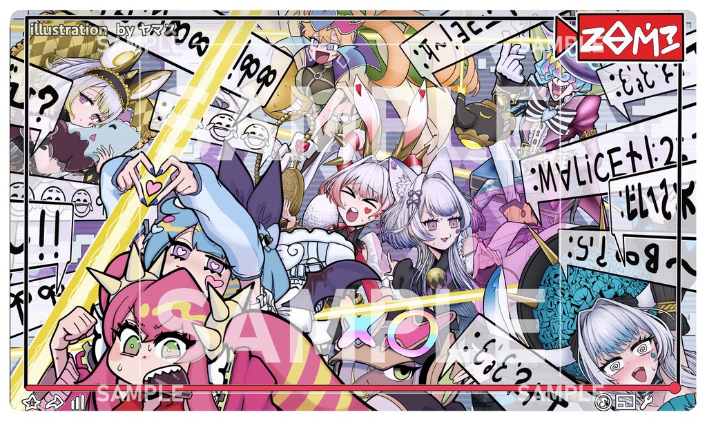 M∀LICE☆TWIN ミニアクリルスタンド - ヤマス屋さん - BOOTH