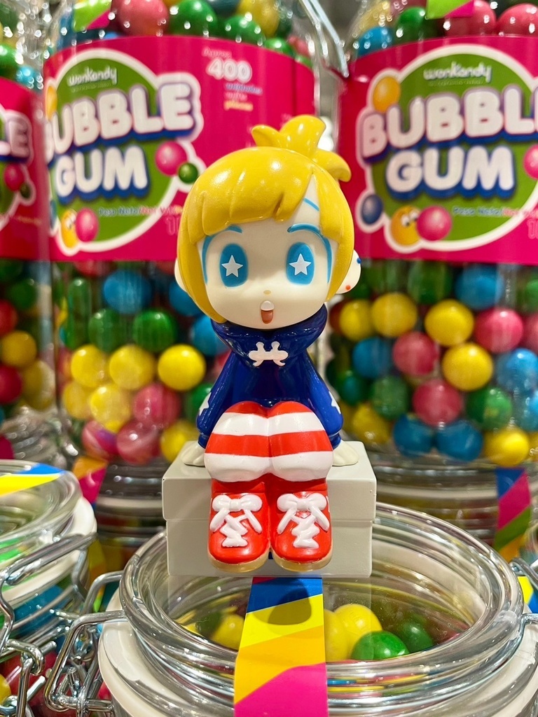 完売】Sit Gal KICKちゃん（アメリカエイティエイト カラー）ソフビ