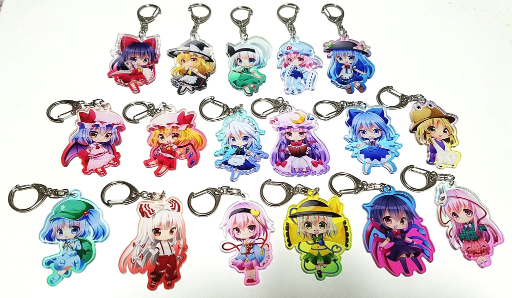 東方アクリルキーホルダー - 趣。 - BOOTH