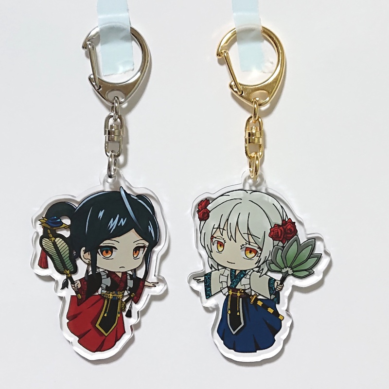アクタージュ】アクリルキーホルダー 羅刹女 夜凪景＋百城千代子