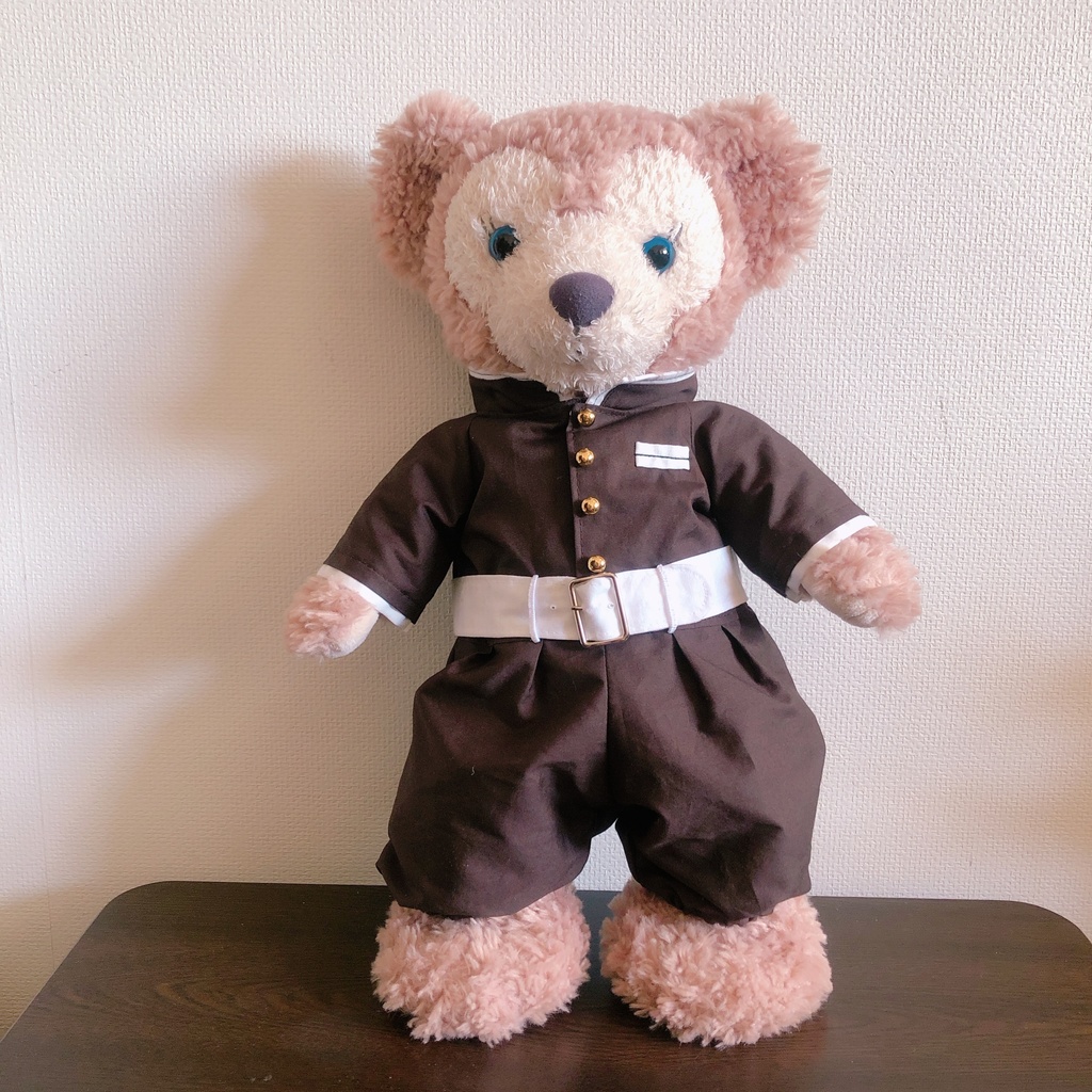 ダッフィー ・シェリーメイ 鬼殺隊 隊服 こげ茶 - くまたろう商店 - BOOTH