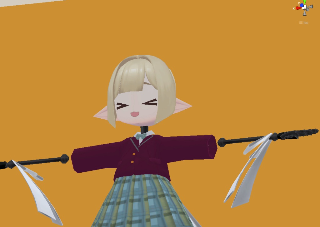 VRChat てっさくちゃん想定セーラー服Quest対応 - wosirouworks - BOOTH