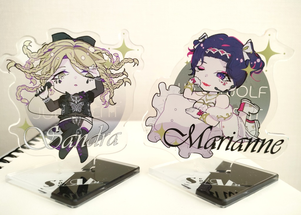 人狼Jドルパロアクリルスタンド - じばくり倉庫 - BOOTH