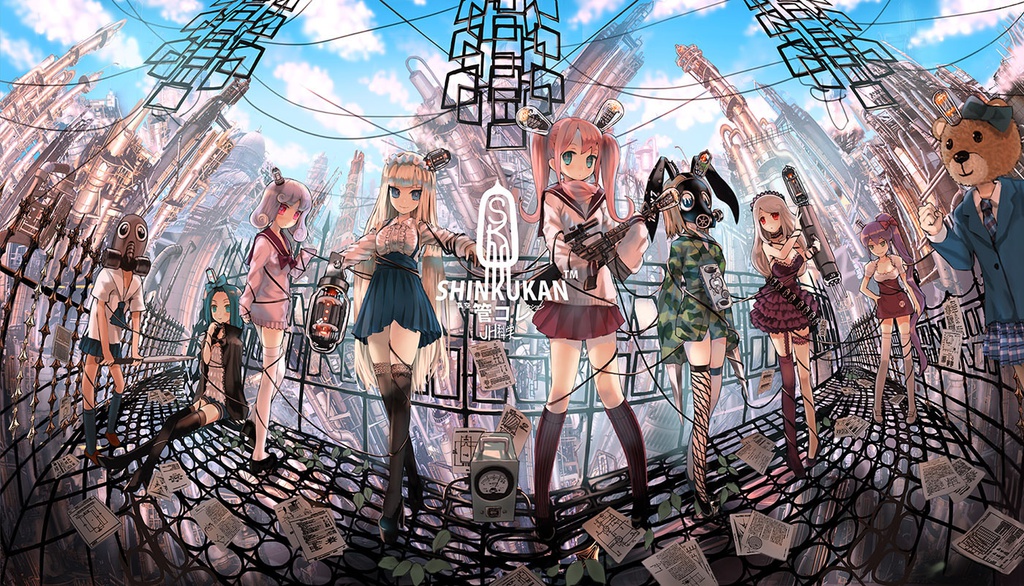 真空管ドールコレクション □ベーシックセット□ - JH科学 - BOOTH