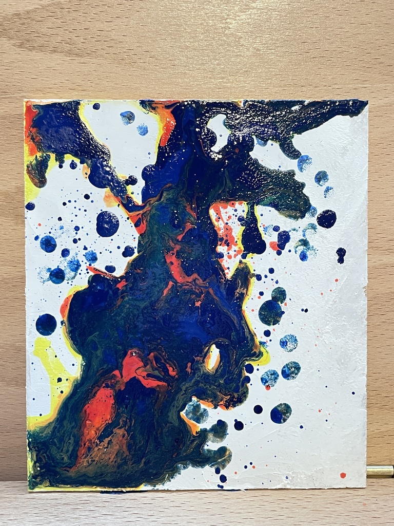 アクリル画 抽象画 原画 フルイドアート - 13's ART - BOOTH