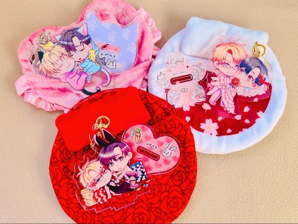 鬼畜眼鏡 メガ片シチュエーション アクリルスタンドキーホルダー 全6種