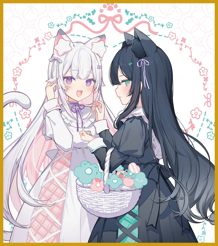 R*N様 ブルアカ シロコ ファンアート 色紙 バレンタイン 手描き