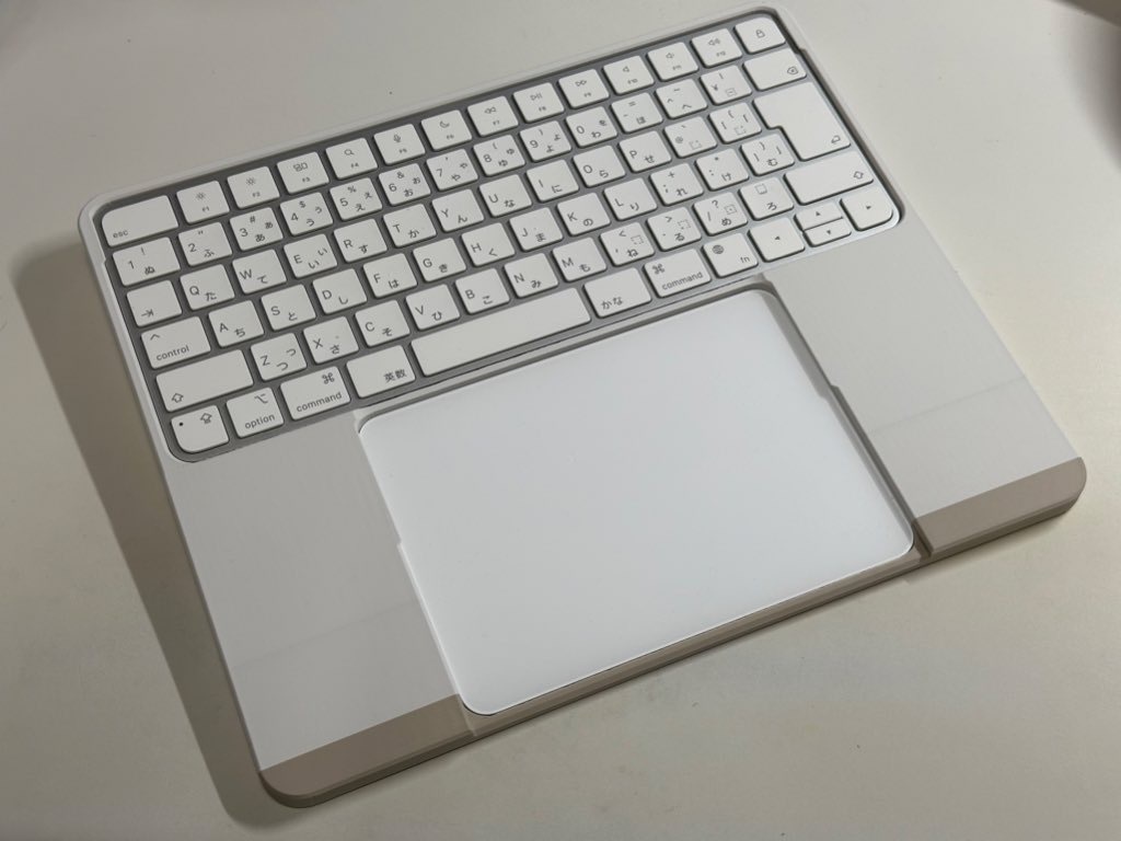 Magic Keyboard & Magic Trackpad ドッキングトレイ + リストレスト