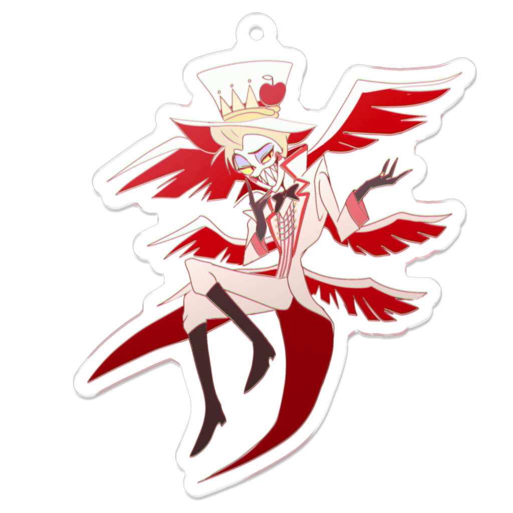 HazbinHotel】アクリルキーホルダー Lucifer ルシファー - moco - BOOTH