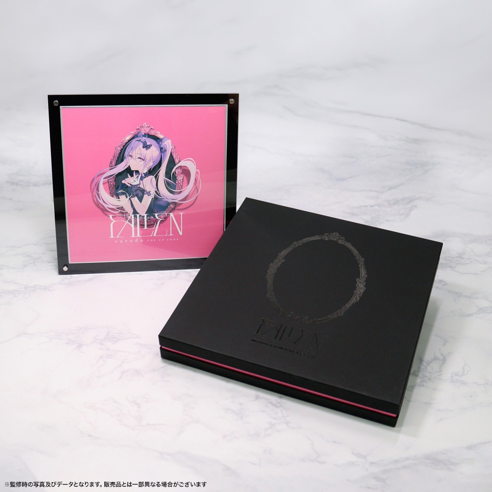 受注生産】ディスプレイボード付きrurudo直筆サイン色紙 - “FALLEN