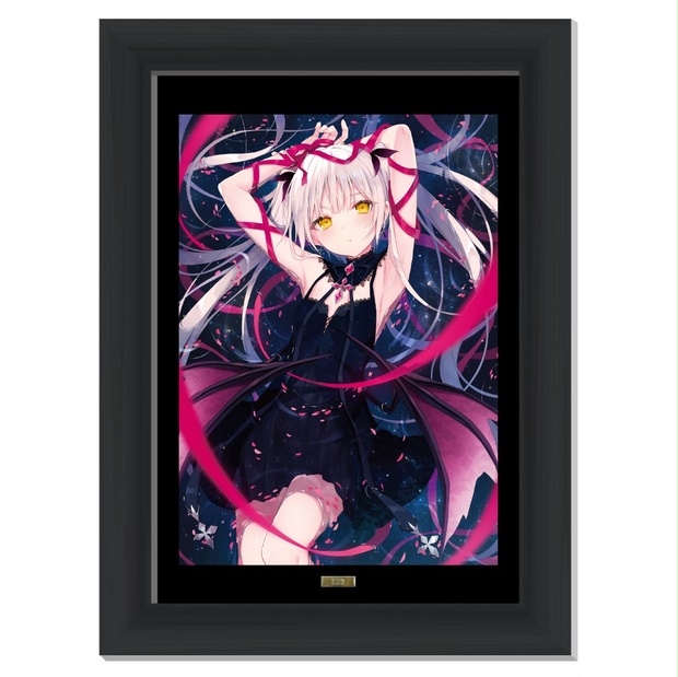 d*3様 rurudo 複製原画 直筆サイン入り「イヴ（TEMPTATION V rurudo