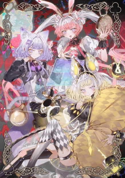 マリス プレイマット M∀LICE＜P＞White Rabbit マリス プレイマット M