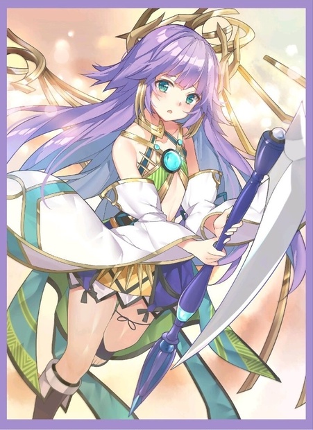 星杯の神子 イヴ カードスリーブ 再版 63mm×90mm 遊戯王 60枚入り