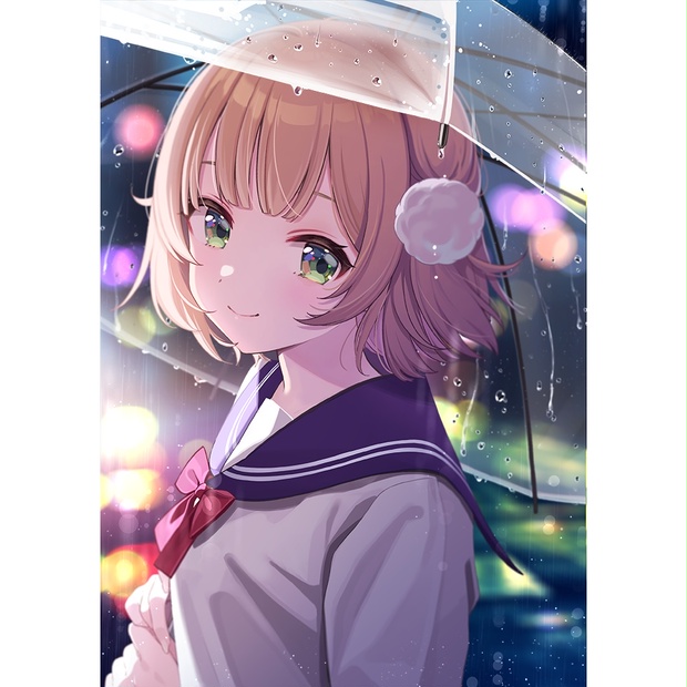 限定5点／サイン入り証明書付き】オーロラアート「しぐれうい2023誕生