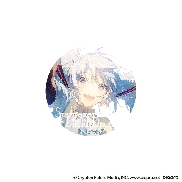 ホロ加工缶バッジI＜Blue Star＞ - Rella Artworks / 不安定+ - BOOTH