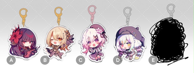 ネタバレ注意】C107まのさばアクリルキーホルダー - NOSTALGIC COLOR