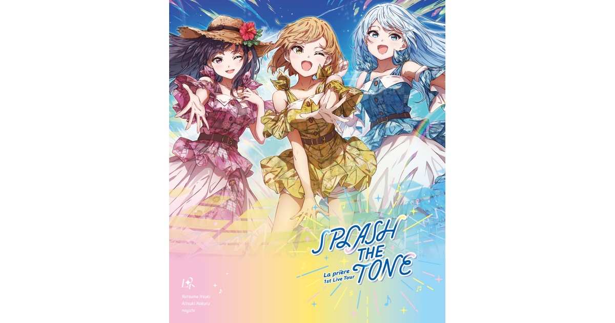 La prière 1st Tour Live『SPLASH the TONE』Blu-ray - La priere - BOOTH