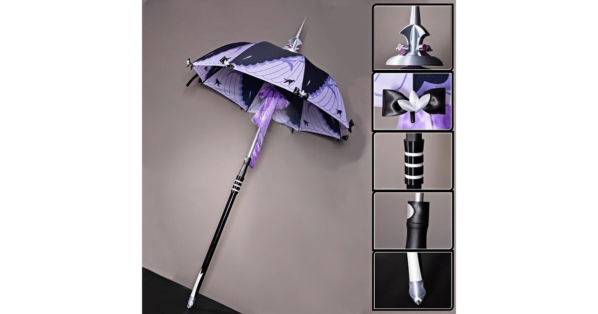 Monenjoyゼンレスゾーンゼロ ビビアン 傘 コスプレ道具 モッキンバード