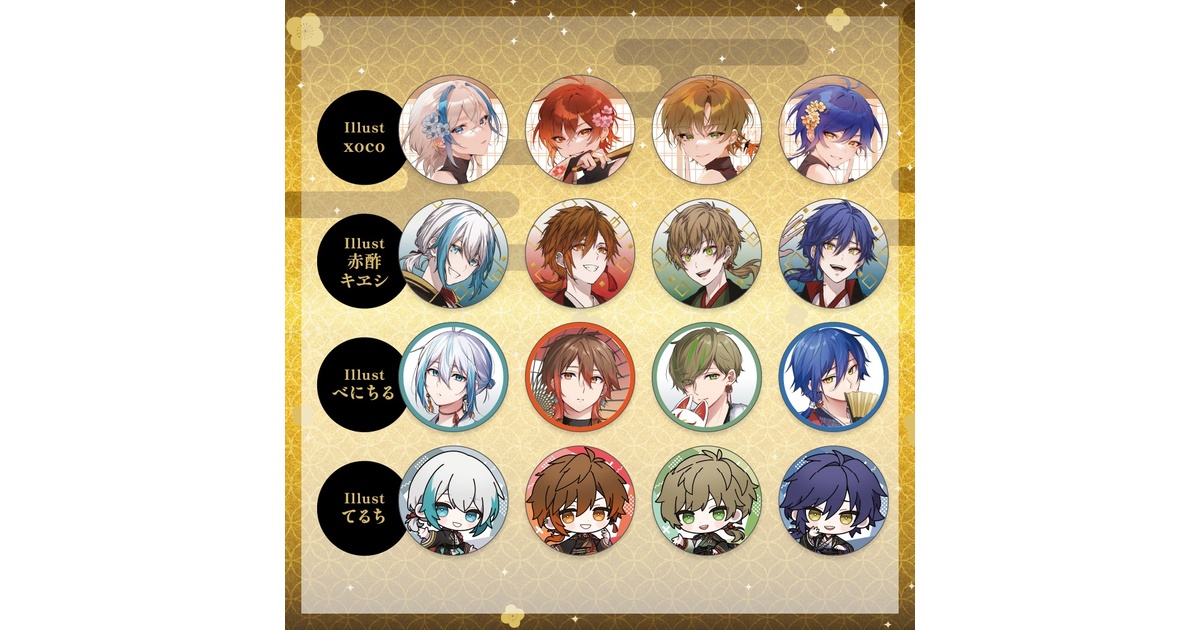 4th Anniversary】ランダム缶バッジ - CleeNoah-クレノア- - BOOTH