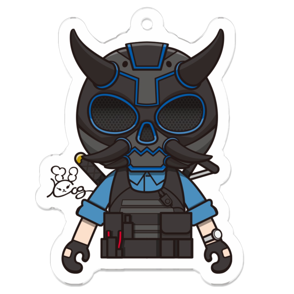 ストグラアクキー50×50 青井らだお - KOGraphix - BOOTH