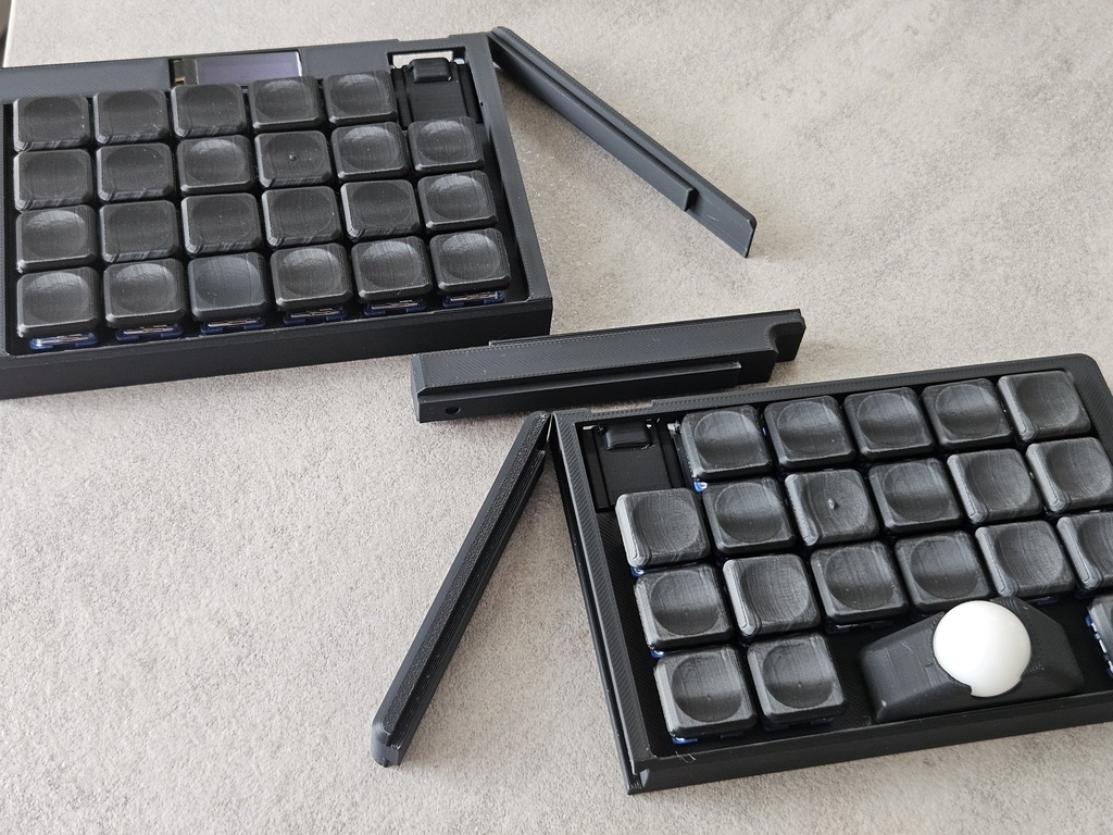 受注生産 納期2週間)tomkeyLk 無線分割式 トラックボール キーボード