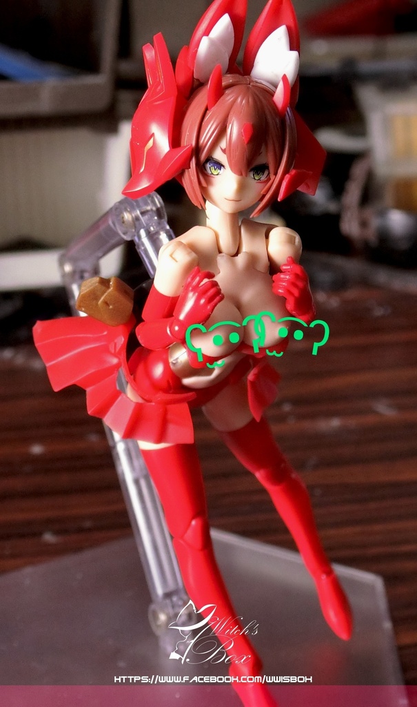 神粋工坊-メガミデバイス 九尾 炎舞羅 花魁Ver. ライトアーマー追加