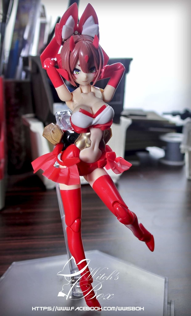 神粋工坊-メガミデバイス 九尾 炎舞羅 花魁Ver. ライトアーマー追加