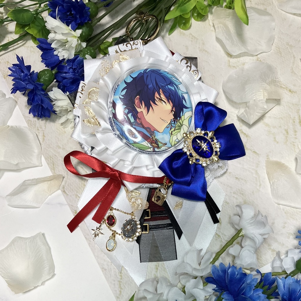 漣ジュン イベコレ 缶バッジ ブライダル あんスタ 中国 缶バッジ 缶バ