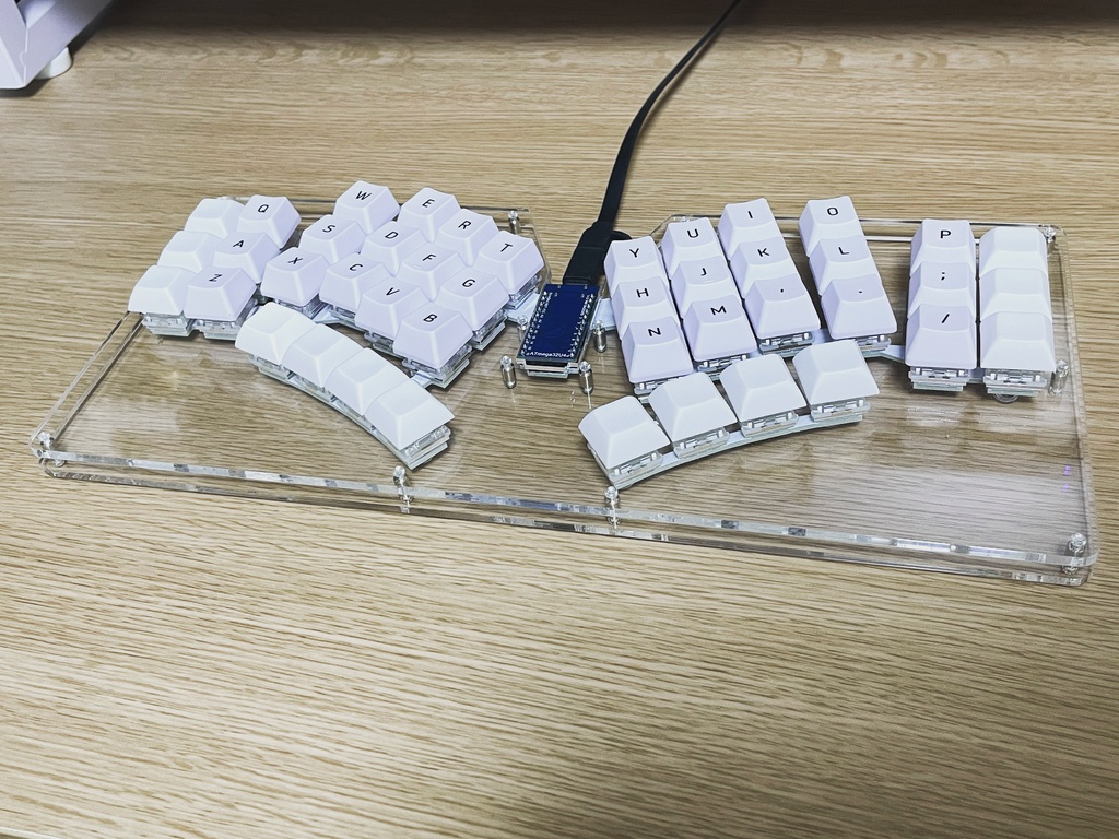 Ergomirage 自作キーボードキット - takashicompany - BOOTH