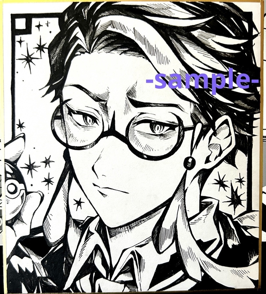 レジェンズZA]ポケモン カラスバ 手描きイラスト - 🫧-Silvyショップ