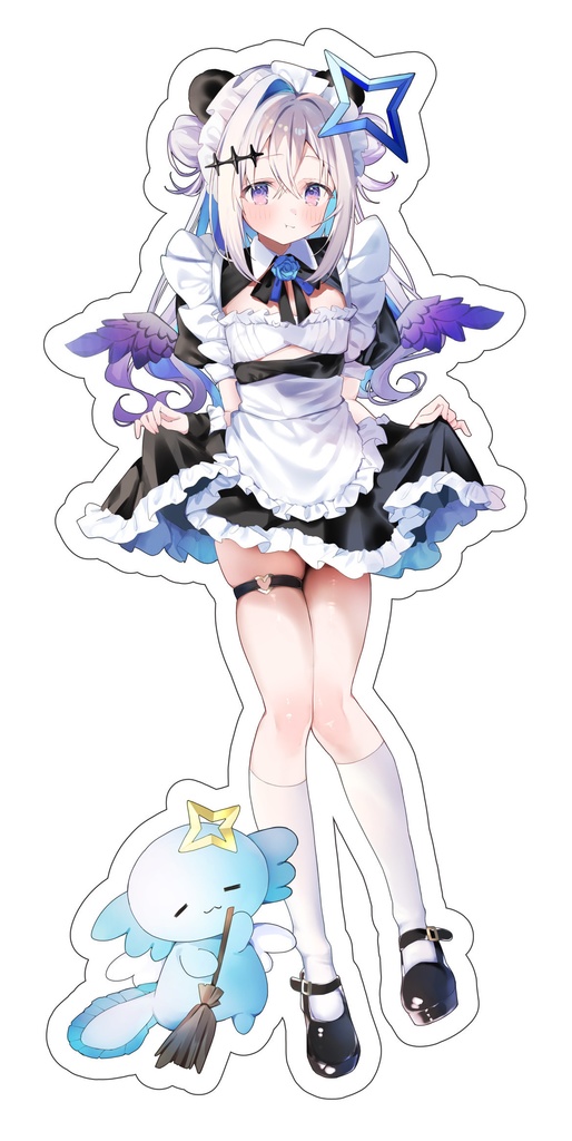 ホロクル9th】天音かなた堕天使メイドBIGアクリルスタンド - さかなや