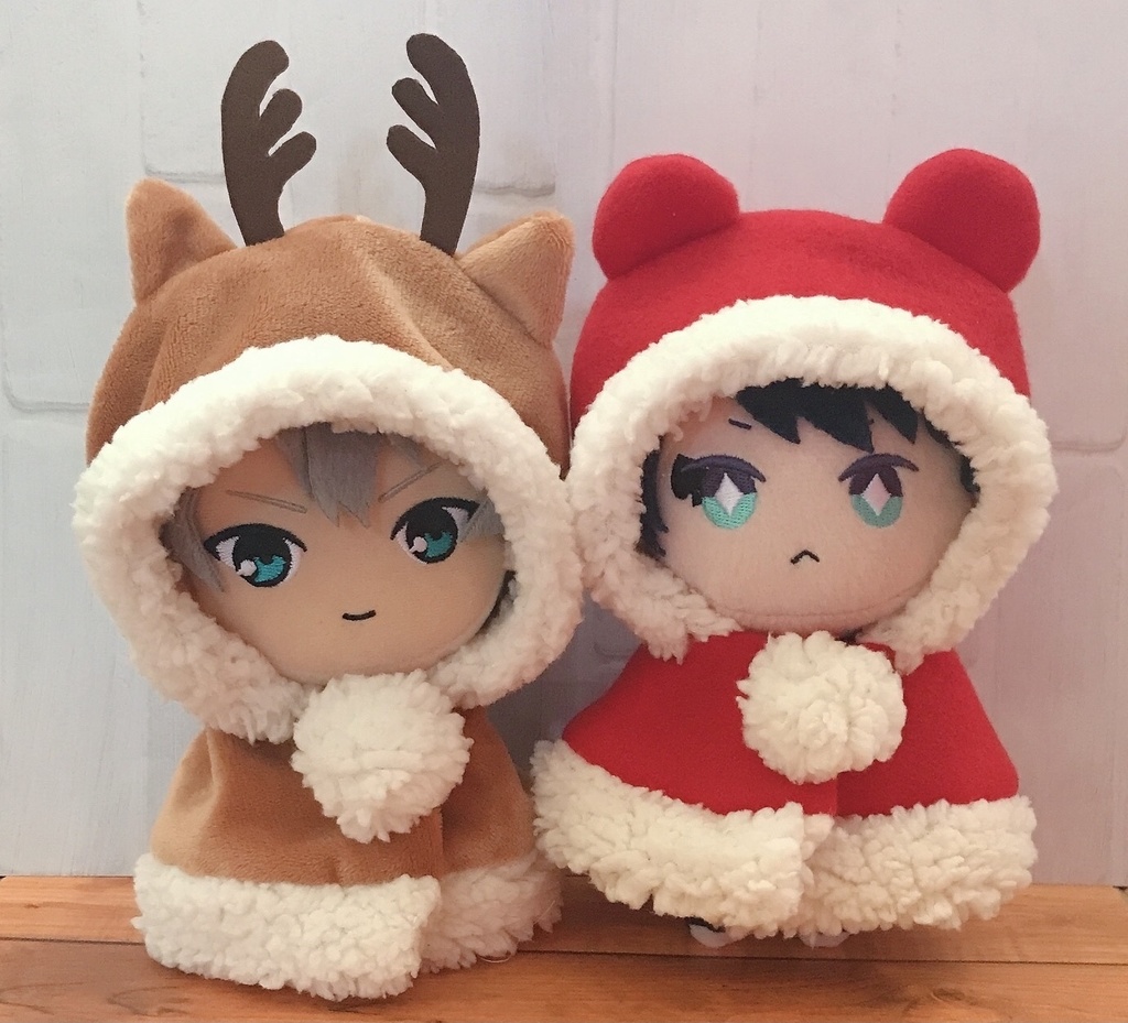 すのチル チルぬい ちびぬい はぴぬい ポンチョ 服 衣装 クリスマス す